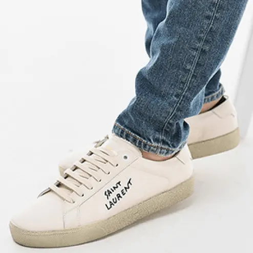 Giày Saint Laurent Court Classic SL-06 'Cream' 610648-GUP10-9113 - Ảnh 3
