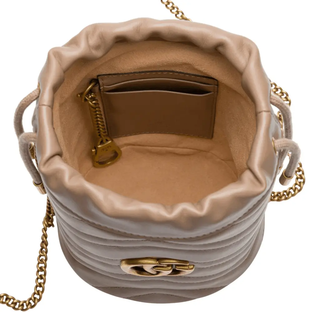 Alternative view of Túi Gucci Mini GG Marmont Bucket Bag 575163 DTDRT 5729