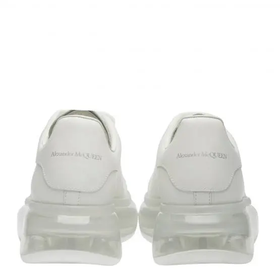 Giày Alexander McQueen Wmns Oversized Sneaker 'Clear Sole - White' 611698-WHX98-9000 - Ảnh 5