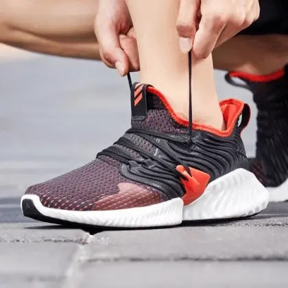 Giày Adidas Alphabounce Instinct Clima 'Black Active Red' D97313 - Ảnh 5