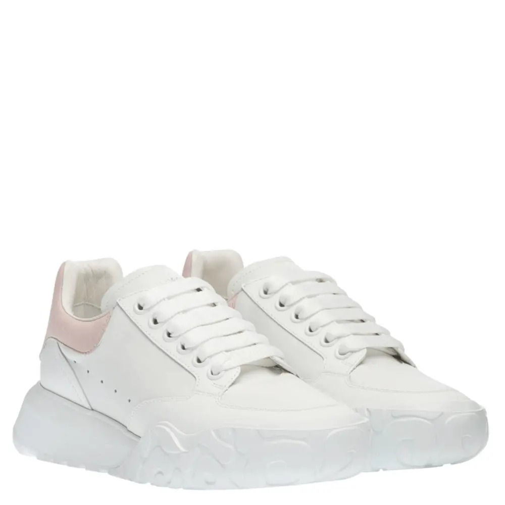 Giày Alexander McQueen Wmns Oversized Court Trainer 'White Patchouli' 633915-WHZ96-9182 - Ảnh 5