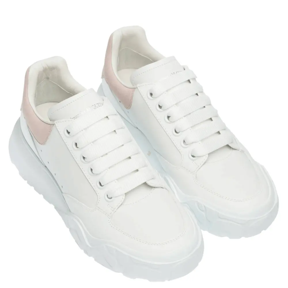 Alternative view of Giày Alexander McQueen Wmns Oversized Court Trainer 'White Patchouli' 633915-WHZ96-9182