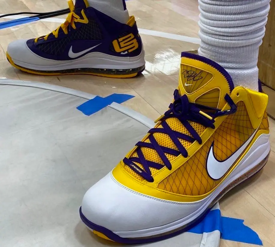 Giày Nike LeBron 7 GS QS 'Media Day' DA3203-500 - Ảnh 3