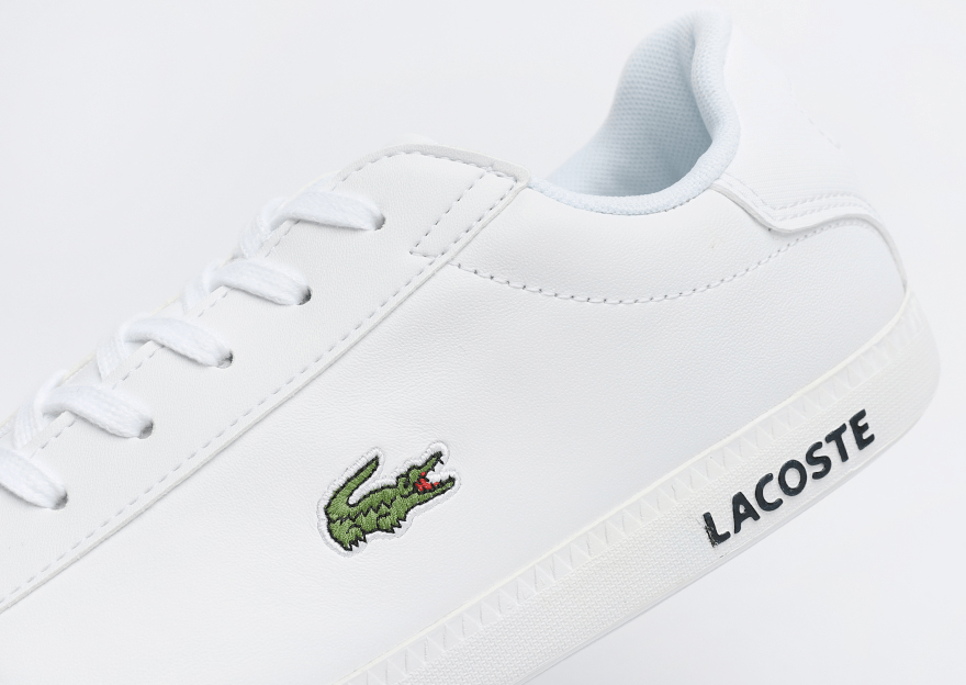 Giày Lacoste Grazie 2 SMA Leather White 740SMA0075-21G - Ảnh 4