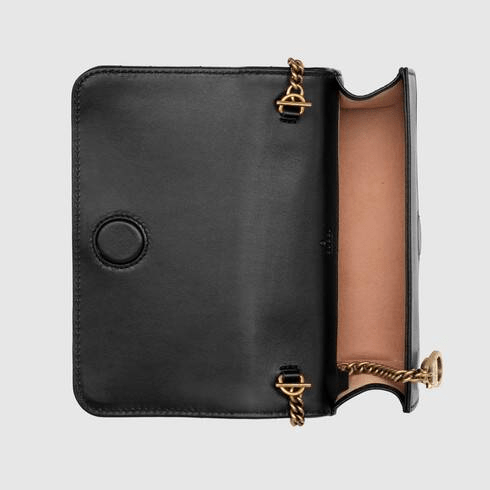 Túi Gucci GG Marmont Mini Bag 488426 DSVRT 1000 - Ảnh 4
