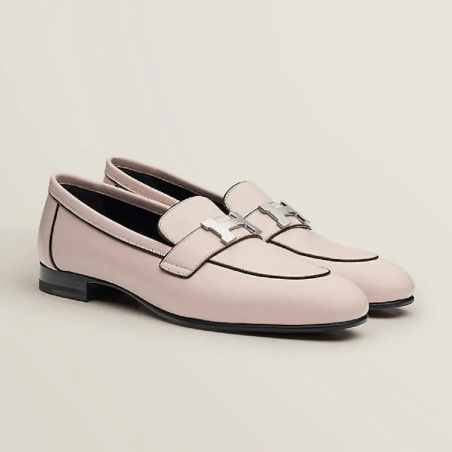 Alternative view of Giày Hermes Paris Loafer ‘Rose Pétale’ H221004ZP6360