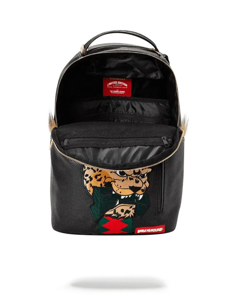 Balo Sprayground Leopard Fur Money - Ảnh 7