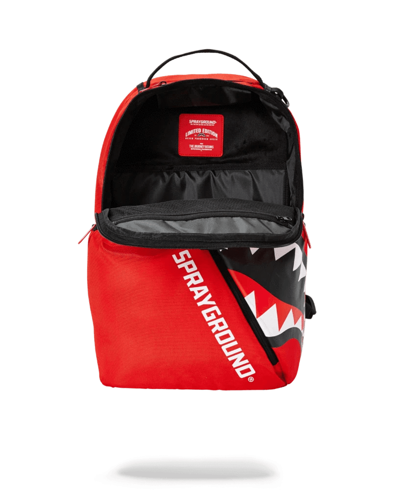 Balo Sprayground Angled Shark 'Red' - Ảnh 5
