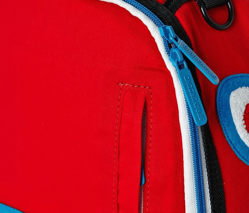 Balo Sprayground Braces Shark Red - Ảnh 2