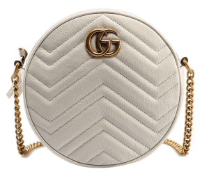 Túi Gucci GG Marmont Mini Round Shoulder Bag 550154 0OLET 9022