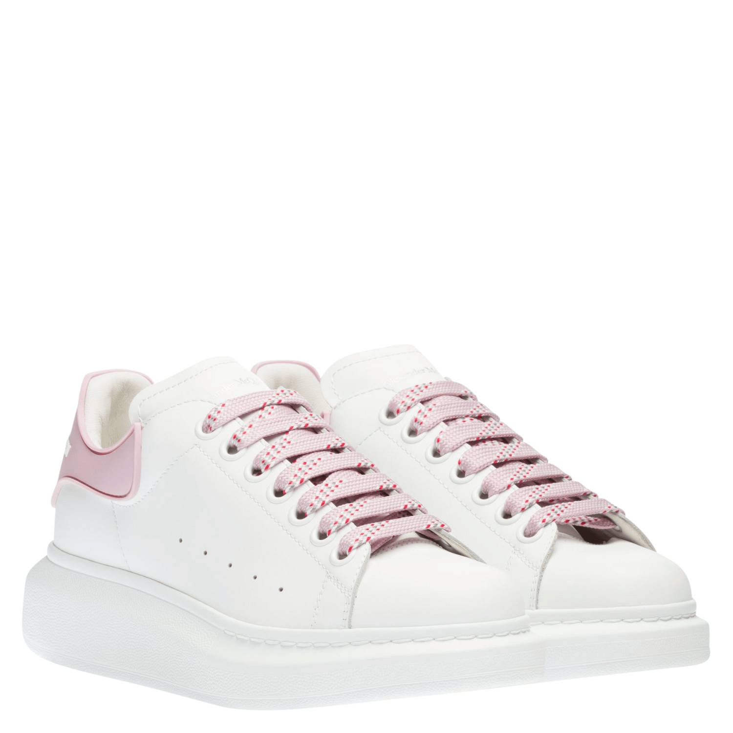 Giày Alexander McQueen Wmns Oversized Sneaker 'White Pink' 621056-WHXMT-9377 - Ảnh 2