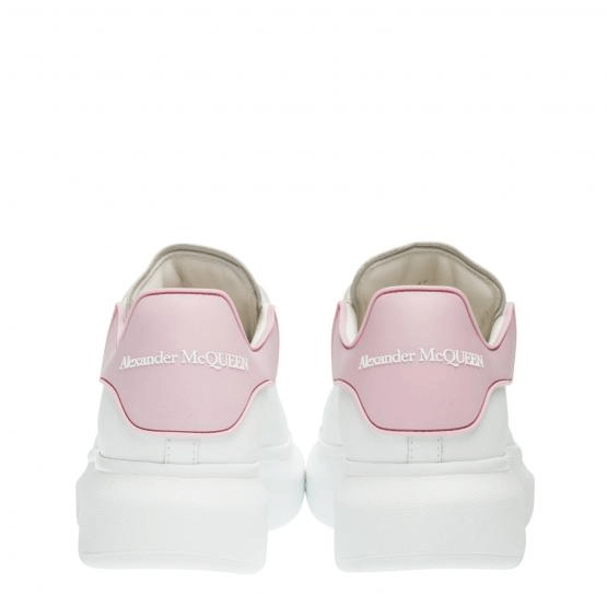 Giày Alexander McQueen Wmns Oversized Sneaker 'White Pink' 621056-WHXMT-9377 - Ảnh 3