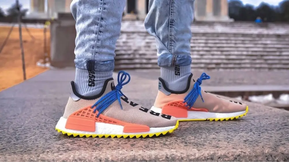 Giày Adidas Pharrell x NMD Trail 'Human Race' AC7361 - Ảnh 4