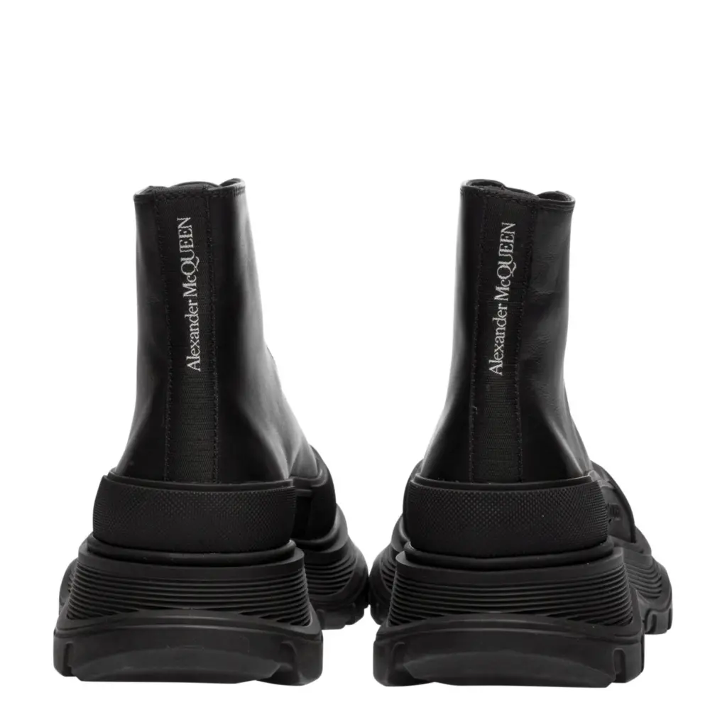 Giày Alexander McQueen Wmns Tread Slick High 'Black' 633900-WHZ62-1081 - Ảnh 4