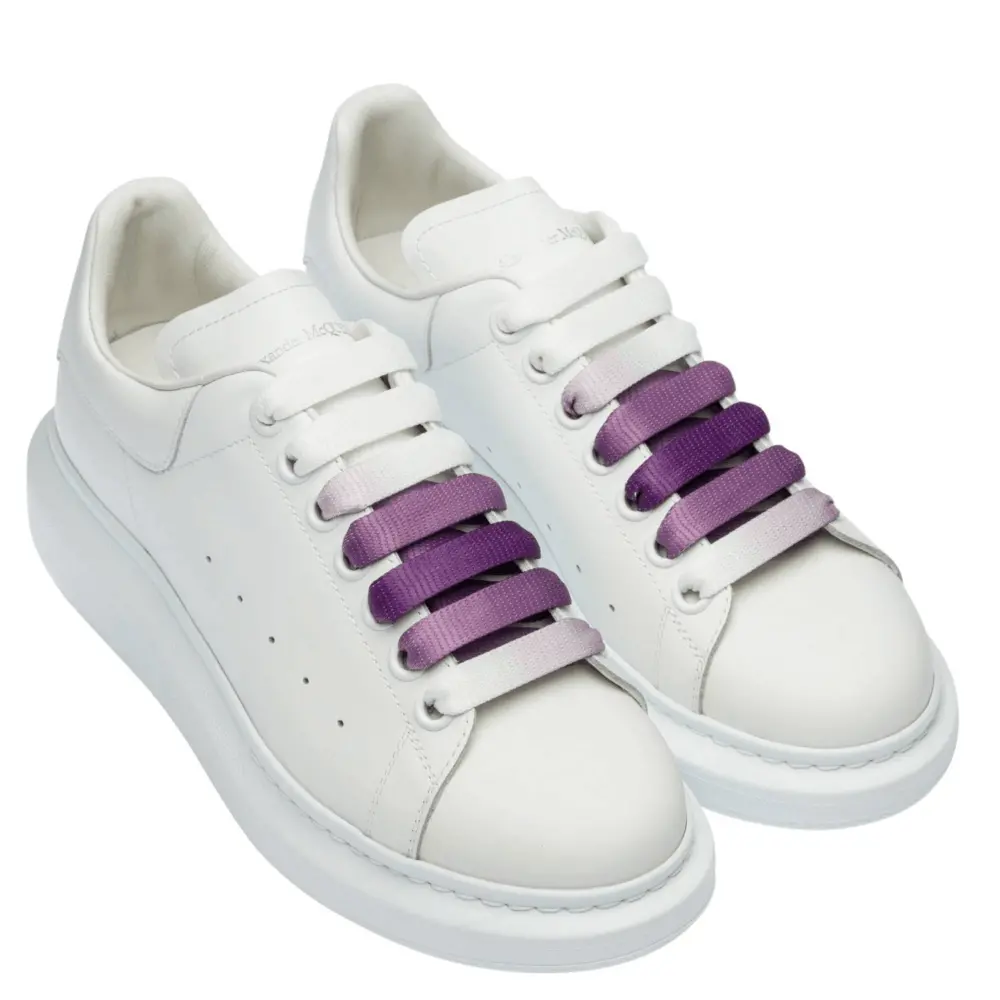 Giày Alexander McQueen Wmns Oversized Sneaker 'White Violet' 650791-WHZ4N-9104 - Ảnh 3