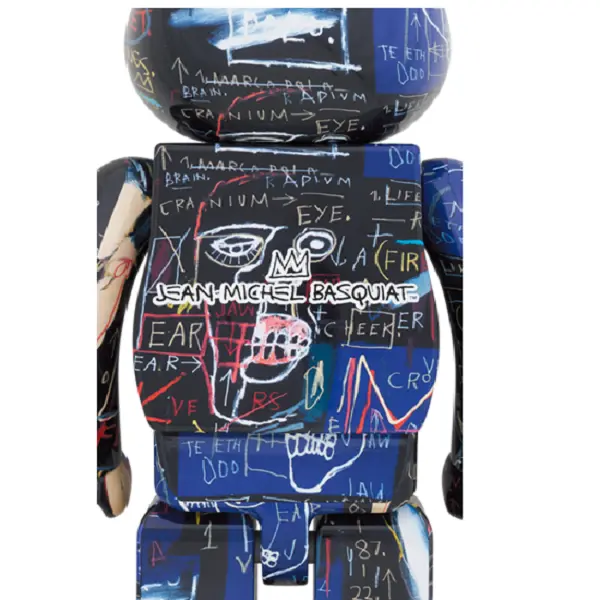 Alternative view of Mô Hình Bearbrick Jean-Michel Basquiat Ver 7
