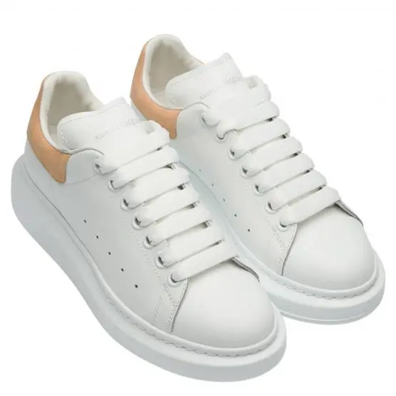 Giày Alexander McQueen Wmns Oversized Sneaker 'White Beige' 553770-WHGP7-9254 - Ảnh 3