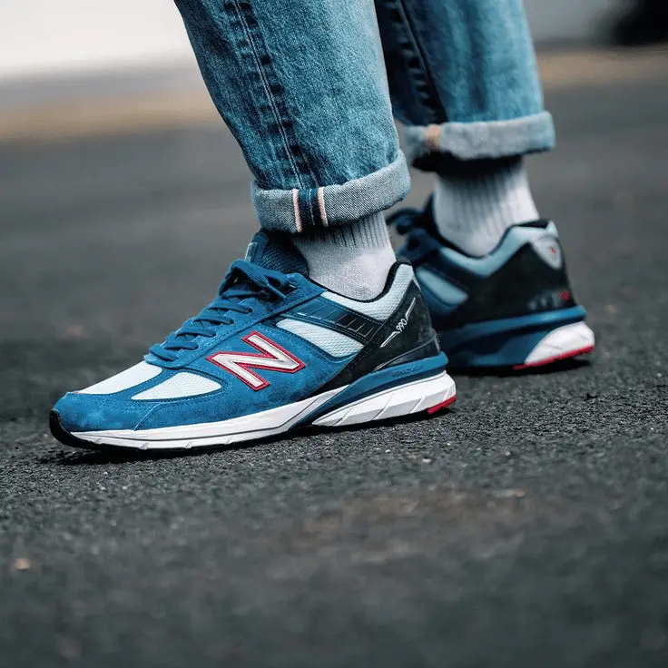 Giày New Balance 990 V5 ‘Blue’ M990NC5 - Ảnh 6