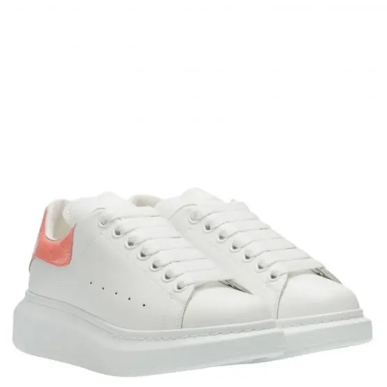 Giày Alexander McQueen Oversized Patent Pink Embossed Croco (W) 553770-WIAF8-9414 - Ảnh 3