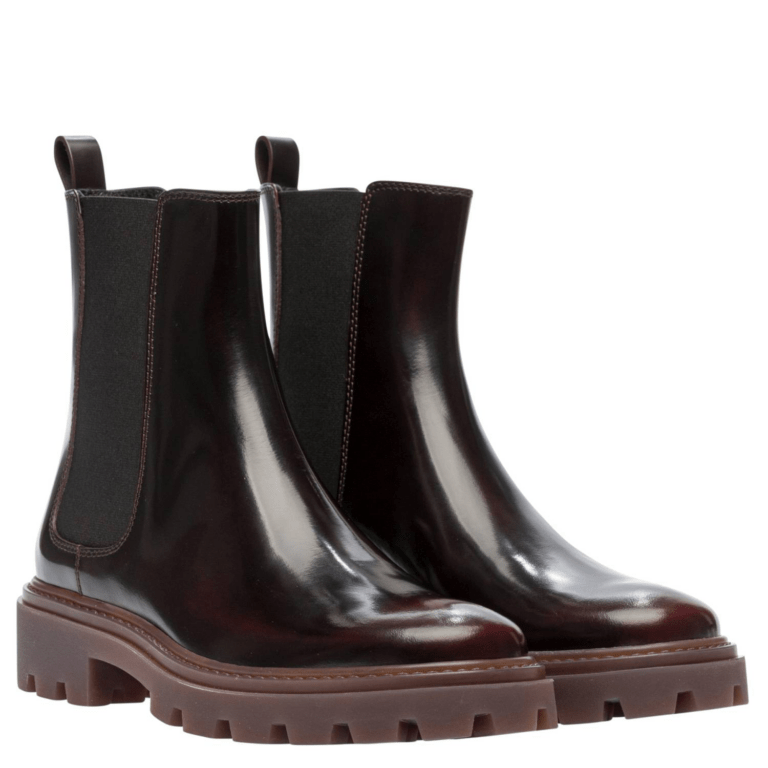 Giày Tod’s Ankle Boots In Leather XXW08J0EY10AKTR810 - Ảnh 4