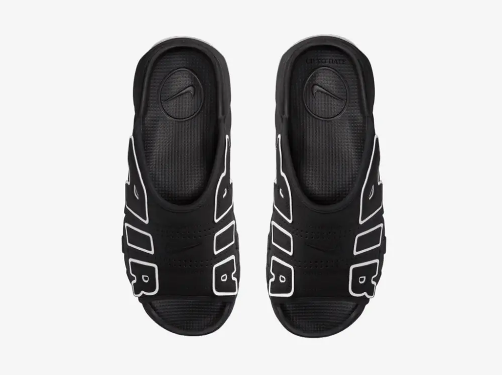 Dép Nike Air More Uptempo Slide 'Black White' DV2132-001 - Ảnh 5