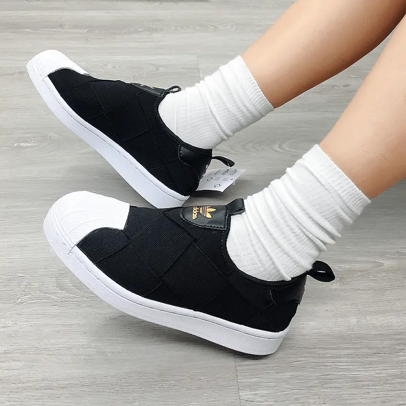 Giày Adidas Superstar Slip On 'Black' FV3187 - Ảnh 5