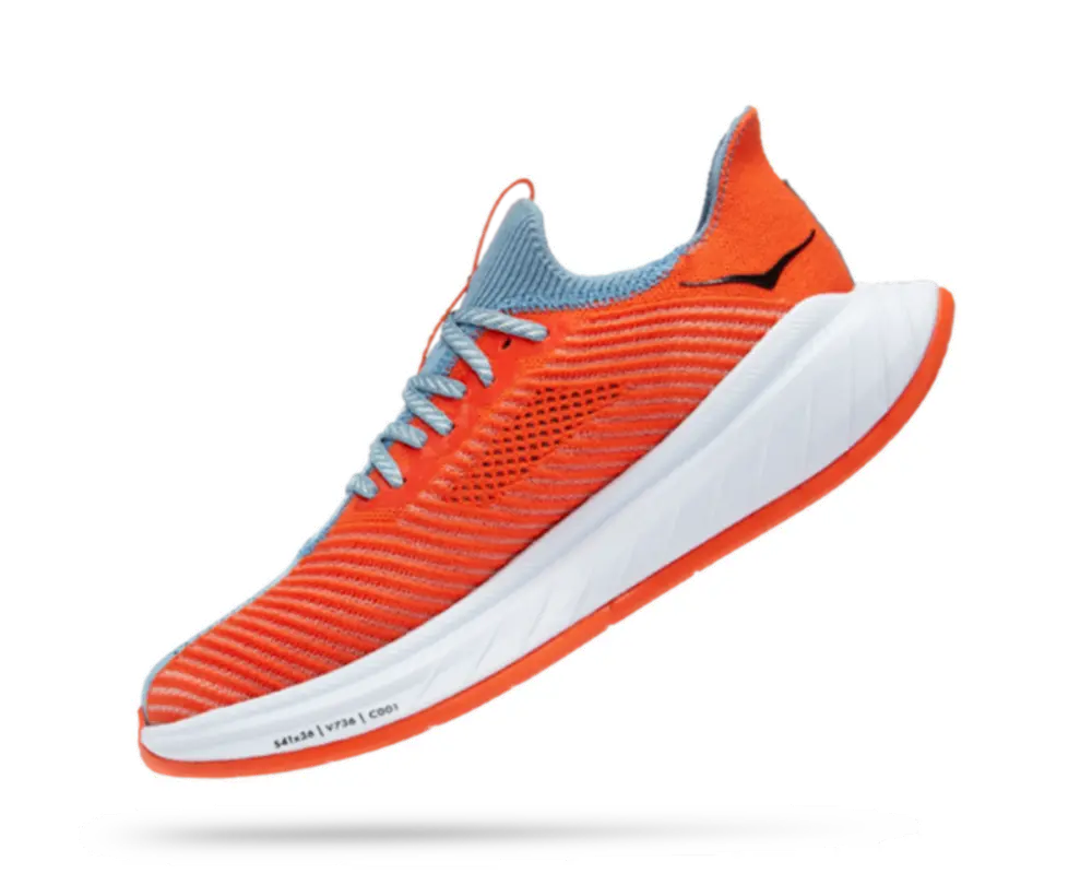 Alternative view of Giày Hoka Carbon X 3 Running 'Orange' 1123192-MSPBL