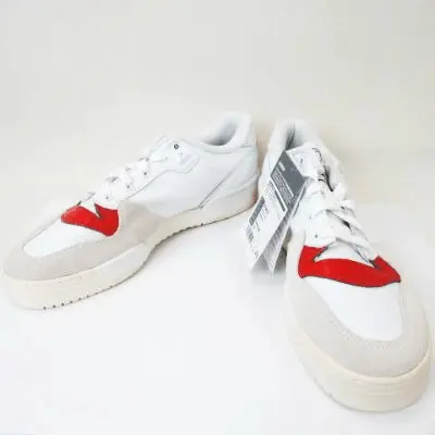 Giày Adidas Rivalry Low 'White Glory Red' EF6418 - Ảnh 3