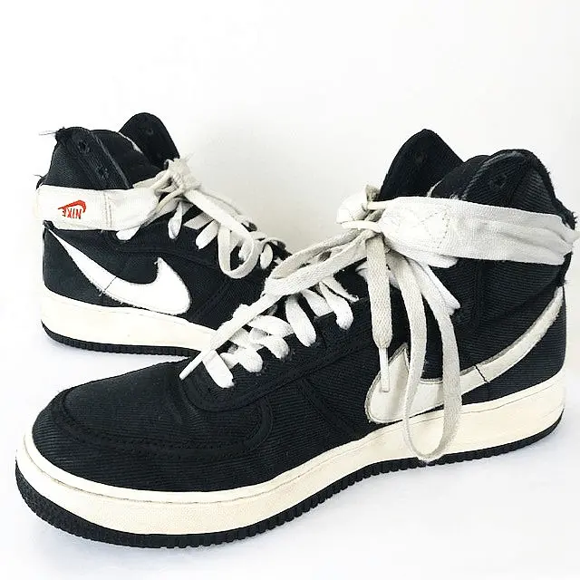 Alternative view of Giày Nike Air Force 1 High Retro Black Sail 832747-001
