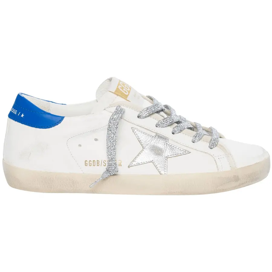 Giày Golden Goose Superstar 'Cream Blue' GWF00101-F004099-15422