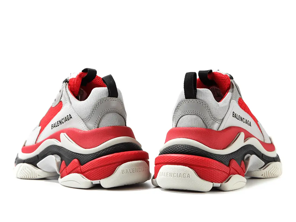 Alternative view of Giày Balenciaga Triple S Red 524039 W09OH 6495