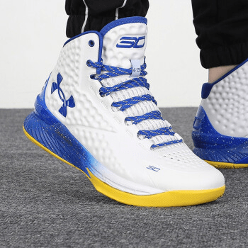 Giày Under Armour Curry 1 'Dub Nation' 2021 3024397-100 - Ảnh 3