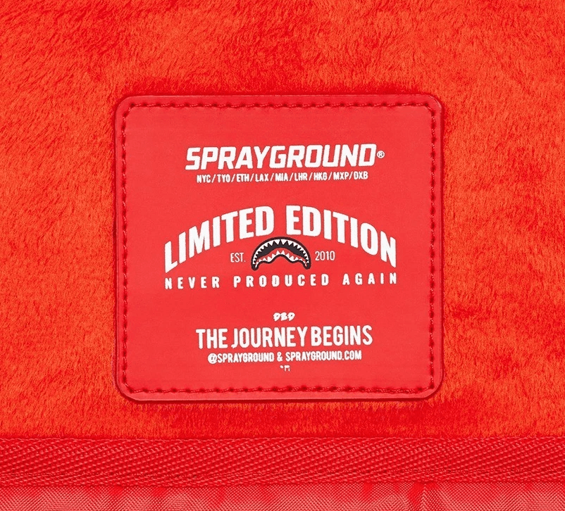 Balo Sprayground Braces Shark Red - Ảnh 3