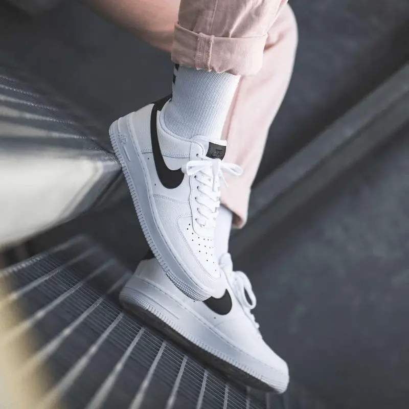 Giày Nike Air Force 1 GS 'White Black' CT3839-100 - Ảnh 5