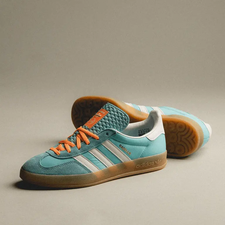 Giày Adidas Gazelle Indoor Shoes 'Preloved Blue' HQ9017 - Ảnh 4