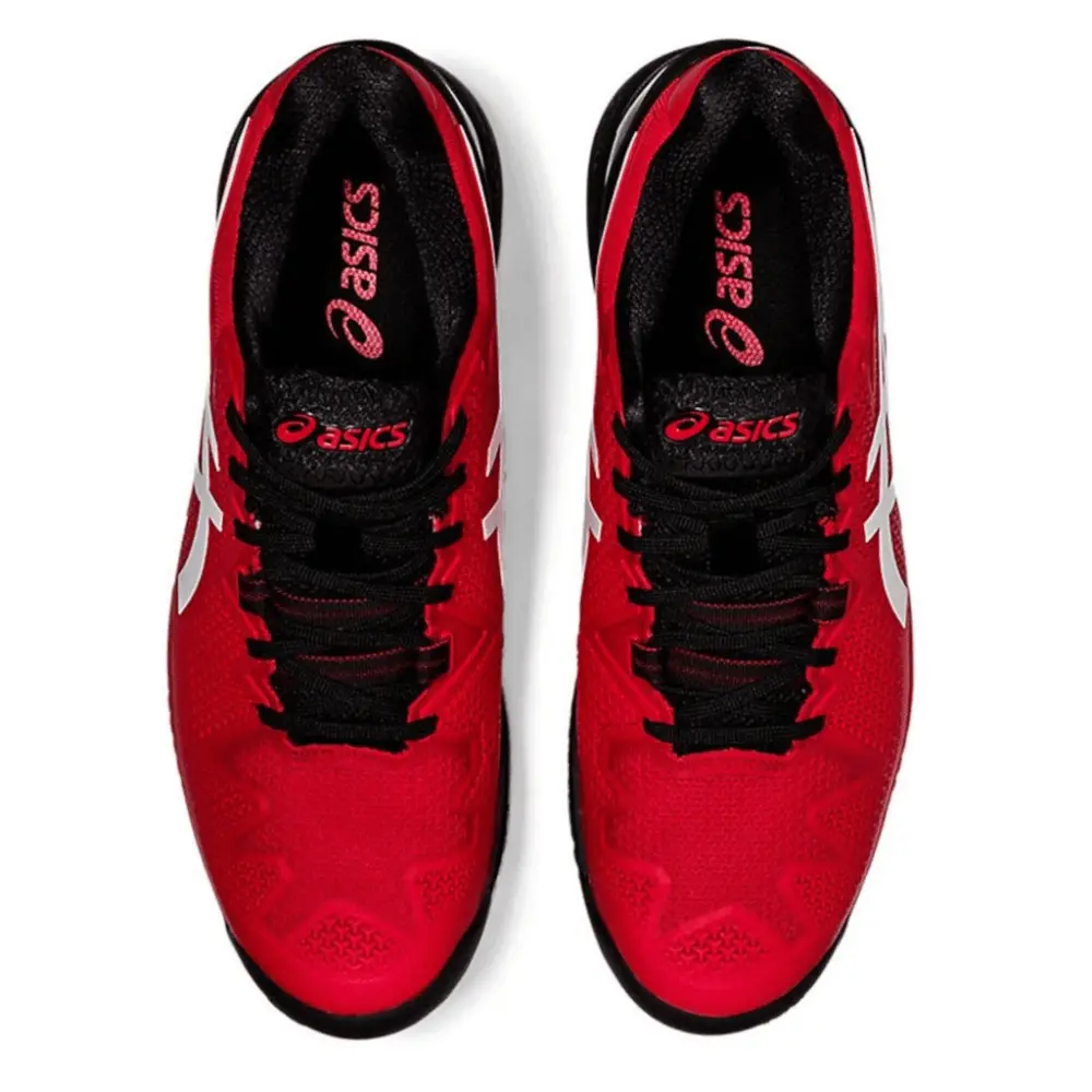 Alternative view of Giày Asics Gel Resolution 8 'Red Black' 1041A079-601
