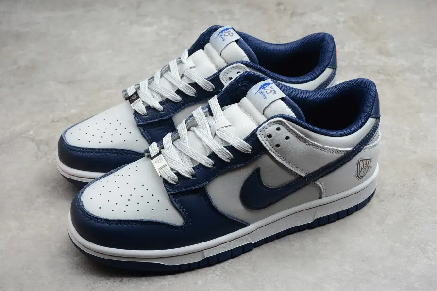 Giày Nike NBA x Dunk Low EMB '75th Anniversary Nets' DD3363-001 - Ảnh 3