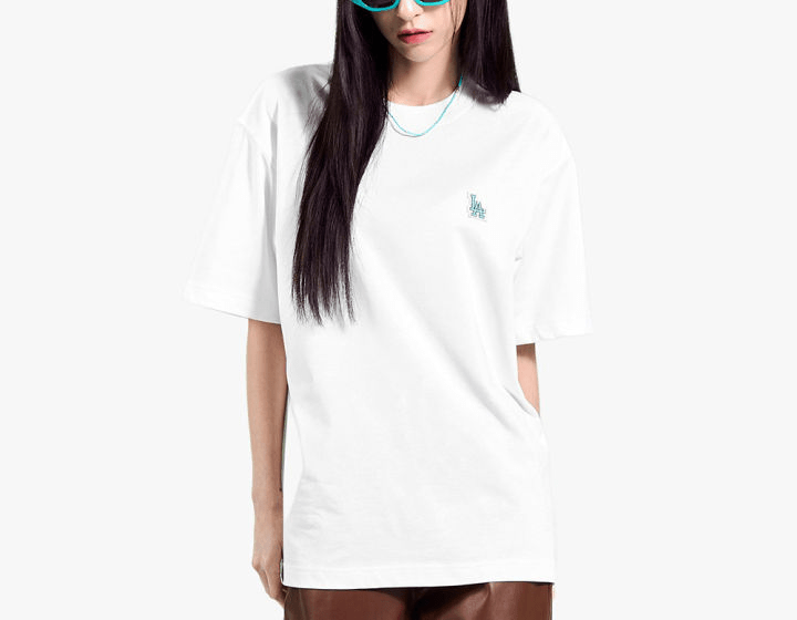 Áo MLB Basic Small Logo ‘White’ 3ATSB0233-07WHS - Ảnh 2