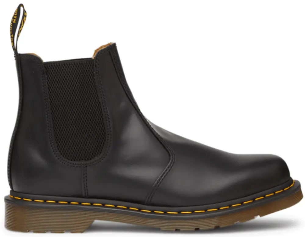 Giày Dr. Martens 2976 Black Smooth Leather Chelsea Boots 22227001