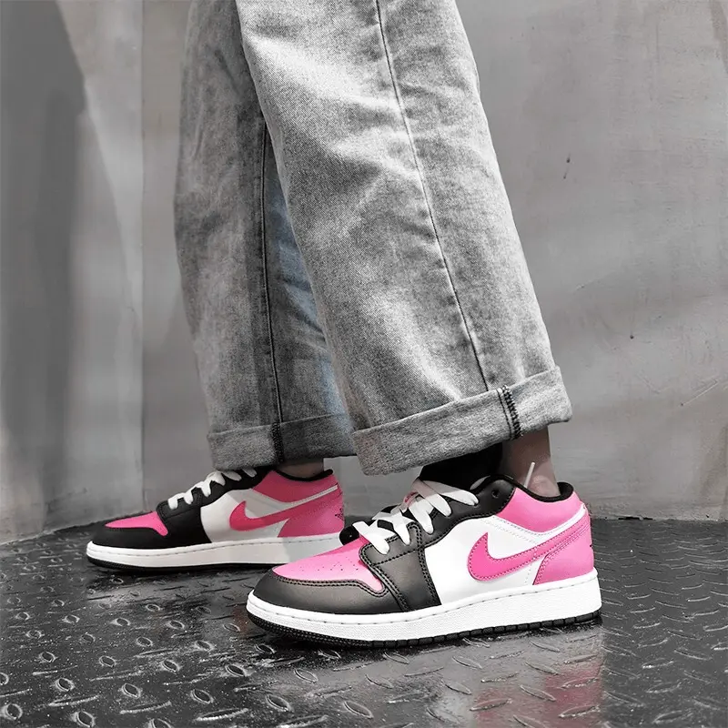 Giày Nike Air Jordan 1 Low GS 'Pinksicle' 554723-106 - Ảnh 3