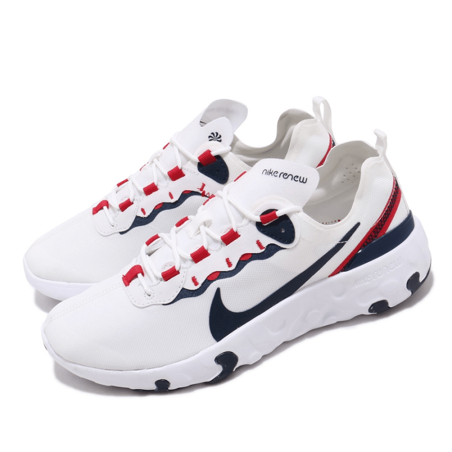 Giày Nike Renew Element 55 GS 'White Obsidian' CK4081-101 - Ảnh 6