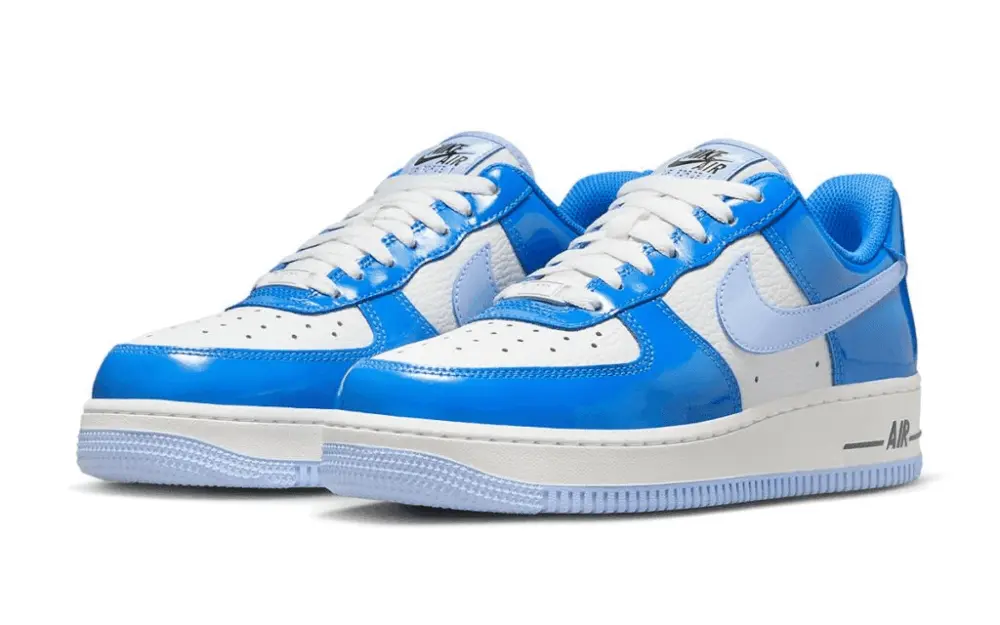 Giày Nike Air Force 1 Low 'Blue Patent' FJ4801-400 - Ảnh 7