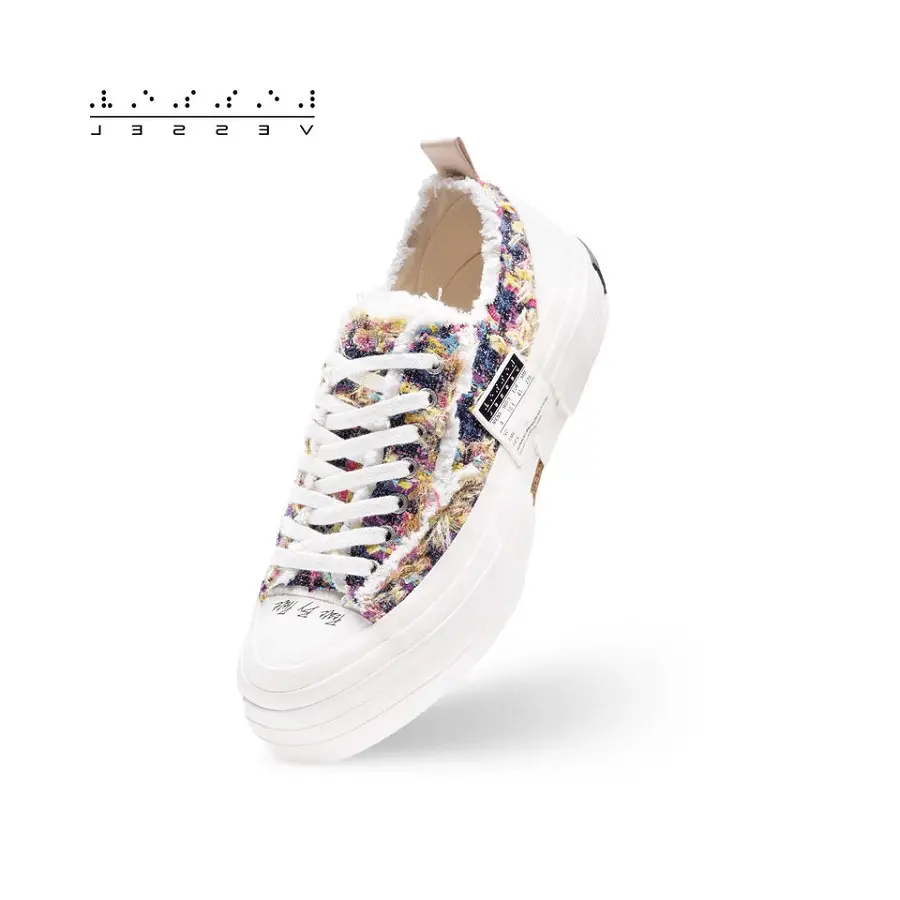 Giày xVESSEL G.O.P Lows 'Crazy Colour Tweed' - Ảnh 5