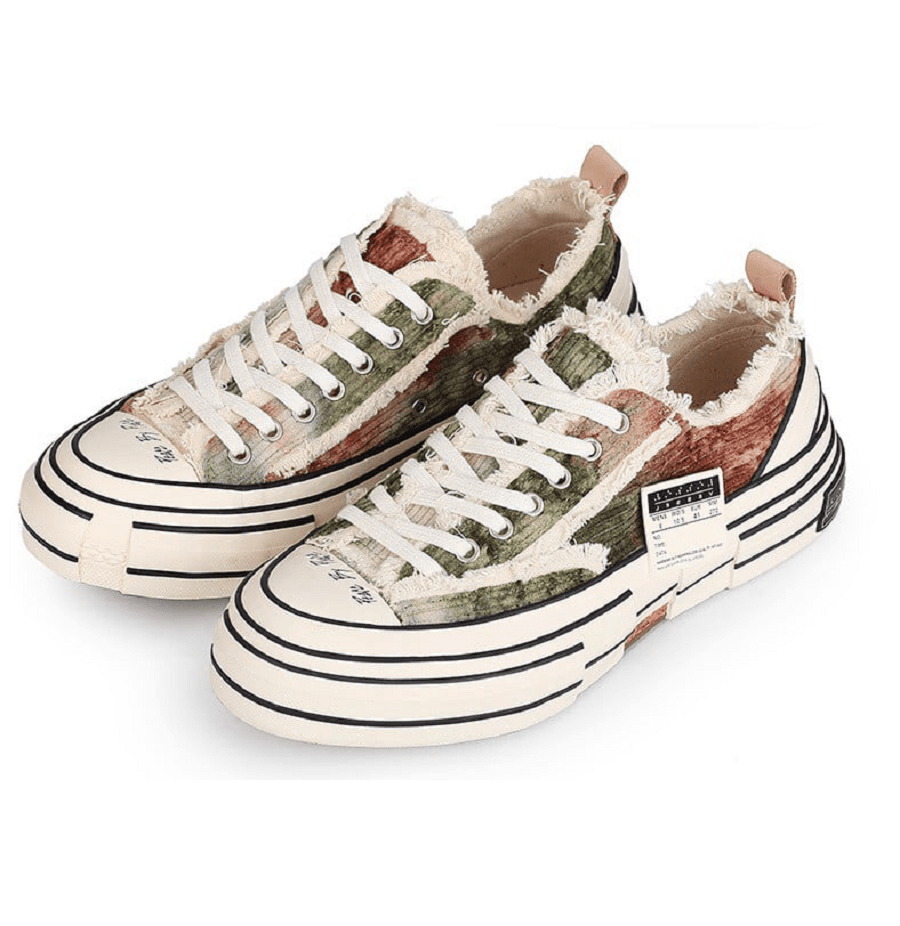 Giày xVESSEL G.O.P Lows Corduroy Brown Tie Dye S21X15H - Ảnh 3