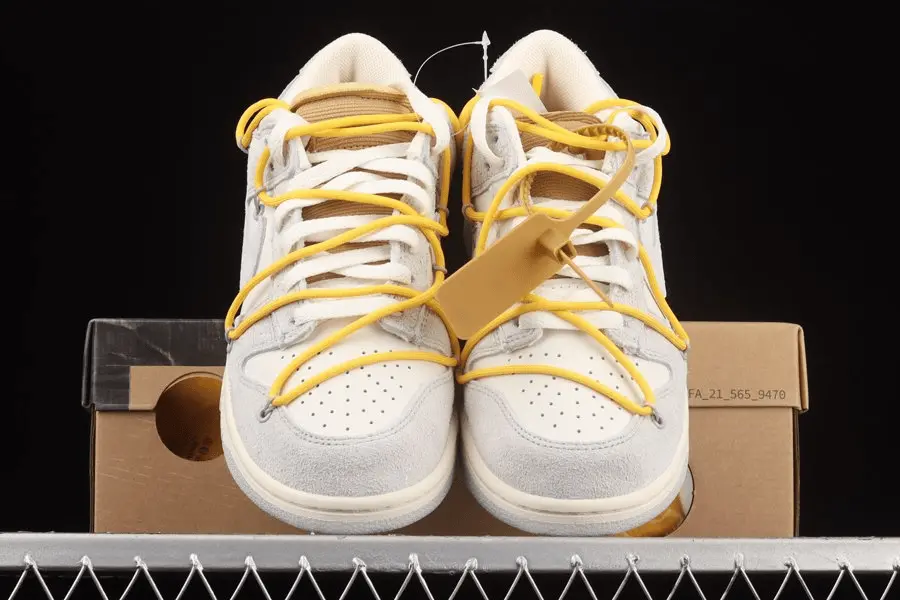 Giày Nike Off-White x Dunk Low 'Lot 39 of 50' DJ0950-109 - Ảnh 6
