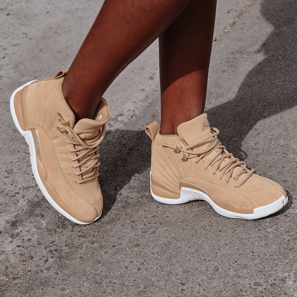 Giày Nike Wmns Air Jordan 12 Retro 'Vachetta Tan' AO6068-203 - Ảnh 4