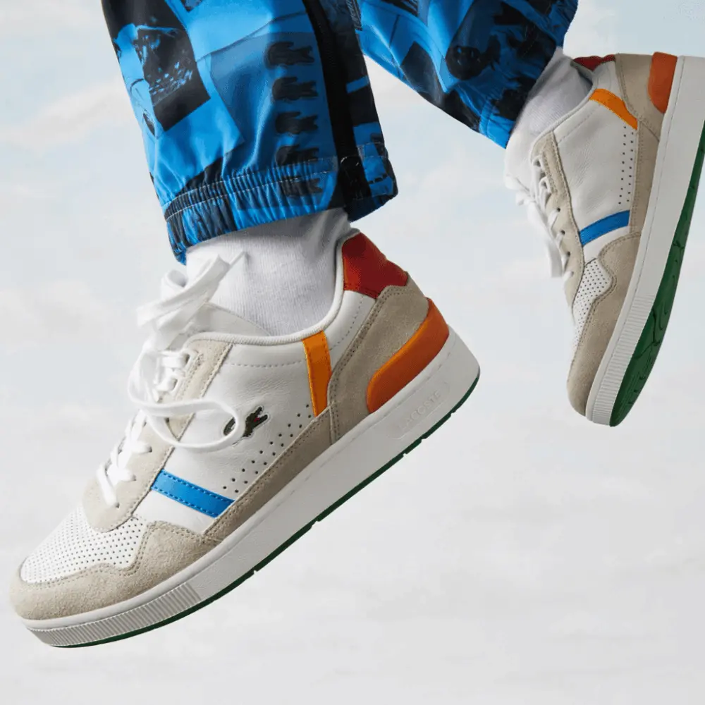 Alternative view of Giày Lacoste Men's T-Clip Lacoste x Polaroid Trainers 7-41SMA0110082