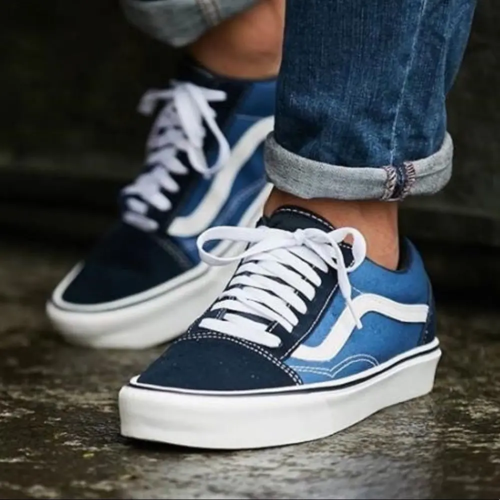 Alternative view of Giày Vans Old Skool 'Navy' VN000D3HNVY