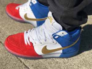 Alternative view of Giày Nike SB Dunk High 'Trico' 313171-674