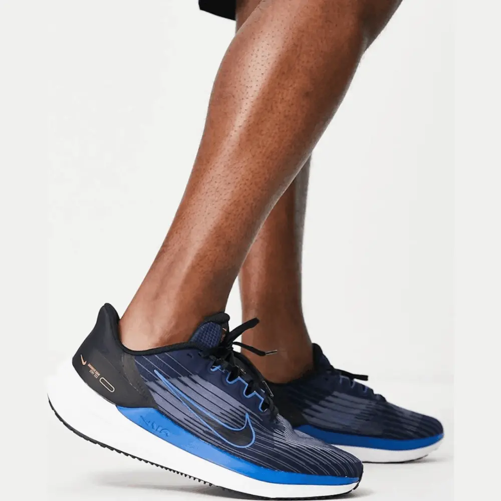 Alternative view of Giày Nike Air Winflo 9 'Black Old Royal' DD6203-004
